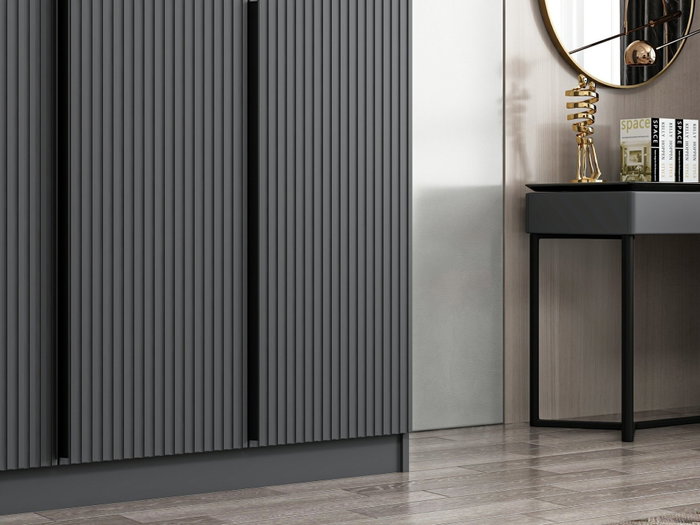 Hanah Home Armario Kale Anthracite